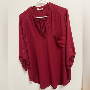 Lush from Nordstrom size XL red tunic